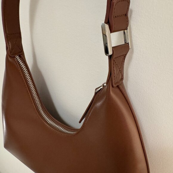 Brown Leather Women's Handbag - Picture 3 of 6